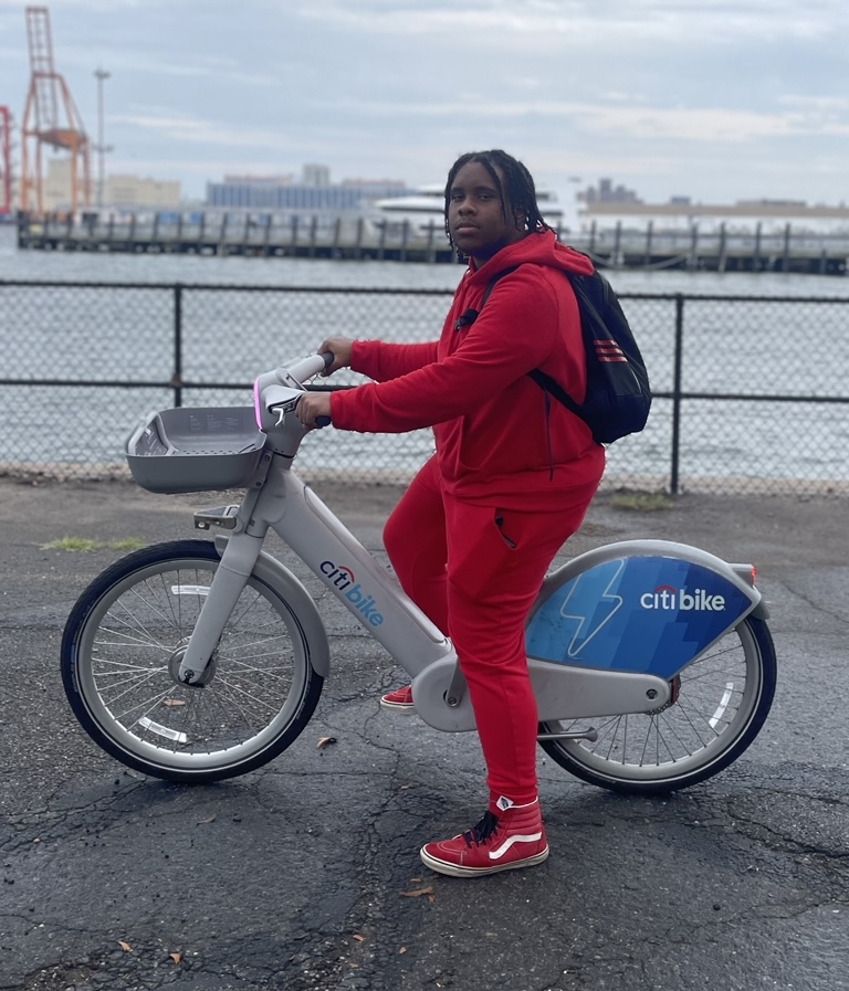 Bryan with a CitiBike